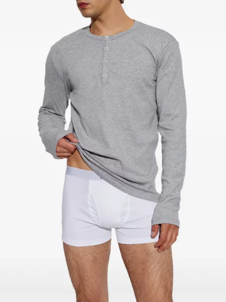 Lung tricou Mm6 Maison Margiela gri