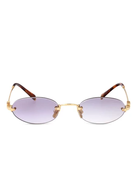 Ochelari de soare Miu Miu Eyewear auriu
