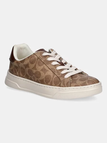 Маратонки Coach High Line бежово