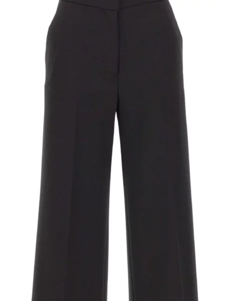 Pantaloni palazzo Kaos negru