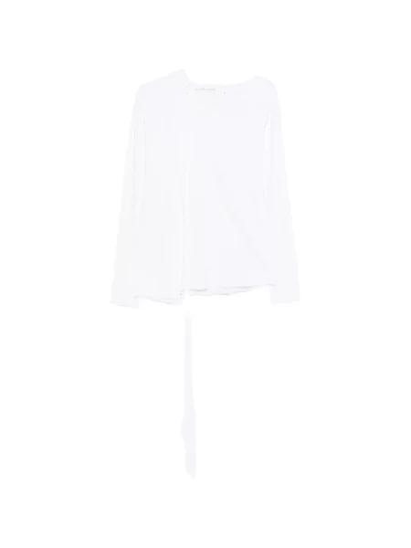 Тениска Individual Sentiments връзки бяло