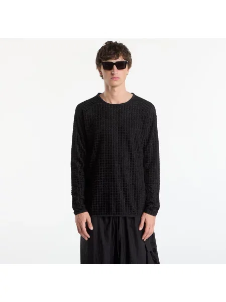 Tricou Running Reversible Long Sleeve Black S negru