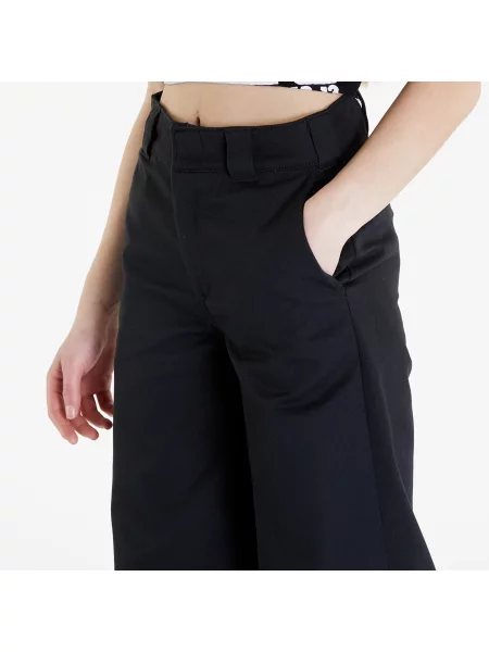 Kalhoty Dickies Wide Leg Work Pant Black černé