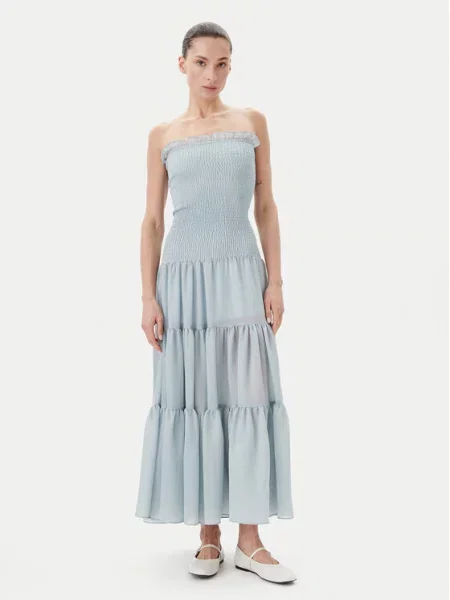 Eleh Večerní šaty Světle modrá