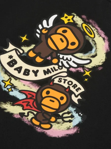Pulover A Bathing Ape® cu broderie negru