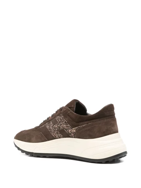 Sneakerși Hogan maro