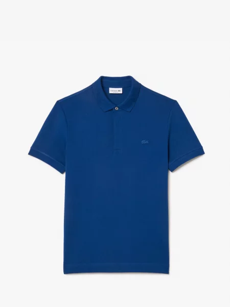Поло Lacoste синє
