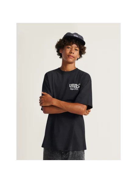 Koszulka Vans Style z krótkim rękawem czysty L czarny