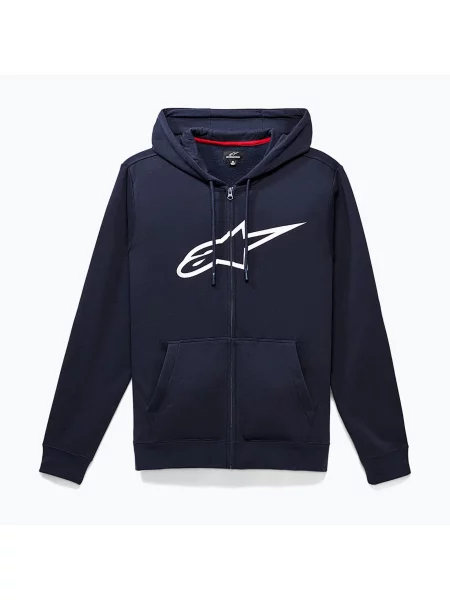 Bluza Alpinestars Ageless II Zip Hoodie navy/white biała