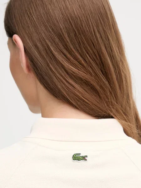 Платье мини Lacoste клеш зеленое