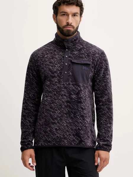 Helly Hansen bluza polarowa MARIDALEN wzorzysta fioletowy