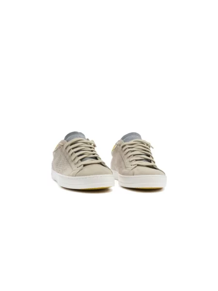 Sneakersy P448 beżowe