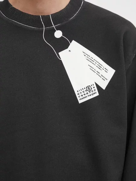 Кофта Maison Margiela з принтом чорний