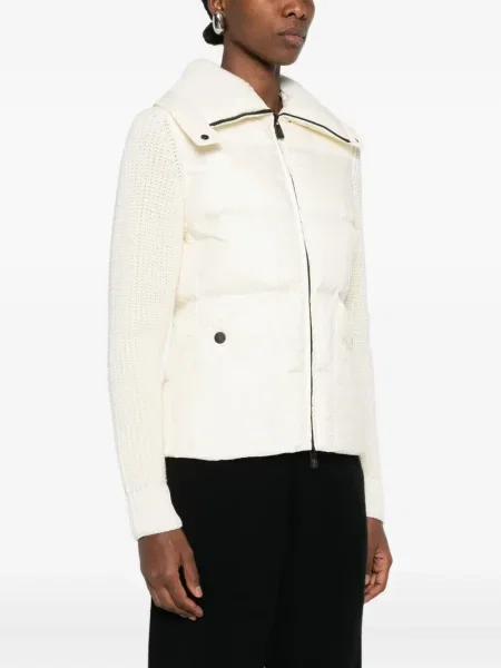 Geacă cu puf Moncler Grenoble alb
