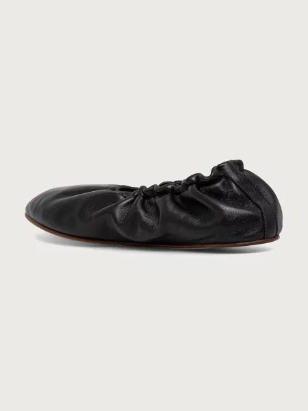Кожаные балетки Kenzo
