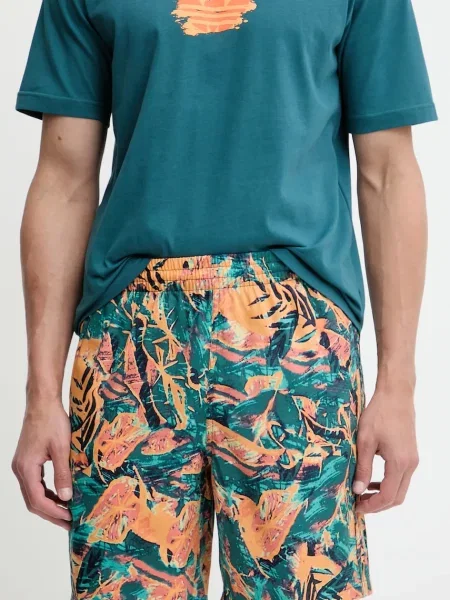 Kraťasy adidas Originals Floral Short oranžová
