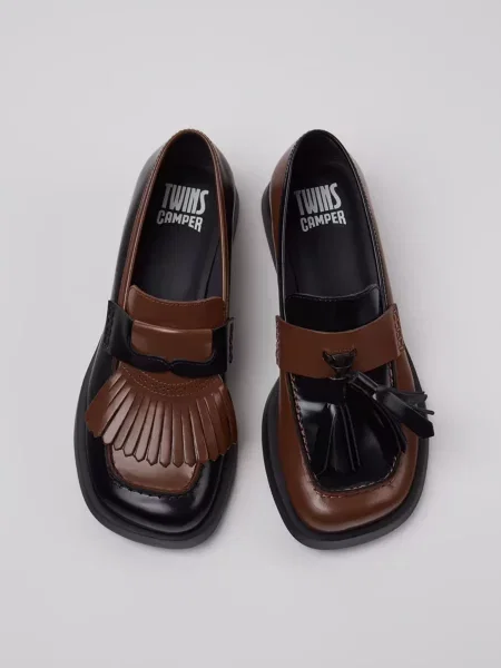 Шкіряні Лофери Camper DONNA мультиколор