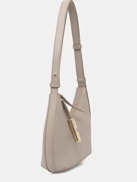 FURLA Torba za čez ramo GOCCIA temno bež