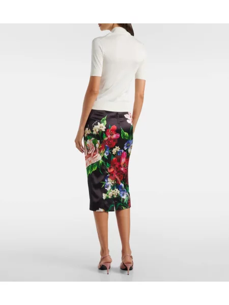 Heláncă Dolce&gabbana de mătase alb