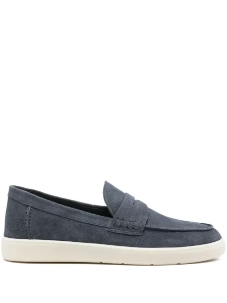 Pantofi loafer Hogan din piele de căprioară albastru