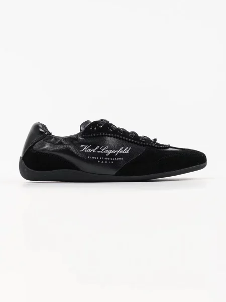 Karl Lagerfeld Altia sneakers pentru femei din piele negru