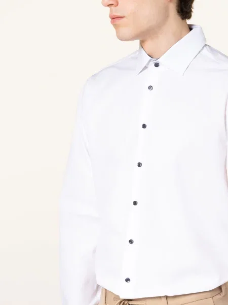 Seidensticker Koszula Slim Fit weiss biały