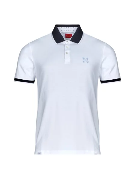 Polo majica Oxbow s kratkimi rokavi bela