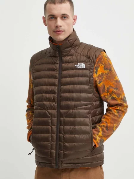 Спортен елек The North Face Huila преходен модел кафяво