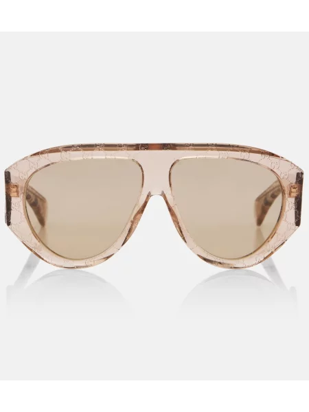 Ochelari de soare Gucci maro