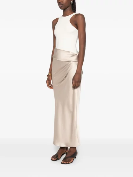 Rochie maxi Patrizia Pepe cu volane