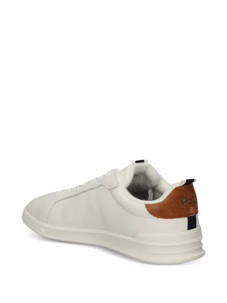 Sneakers Polo Ralph Lauren με κορδόνια με δαντέλα με αυτόγραφο μπλε