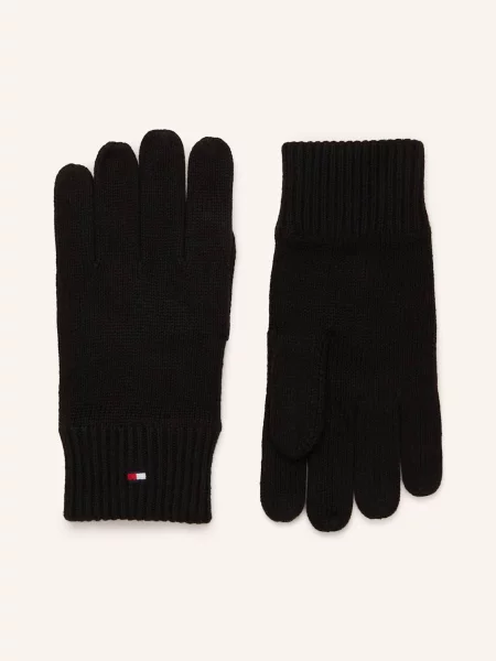 Rukavice Tommy Hilfiger černé