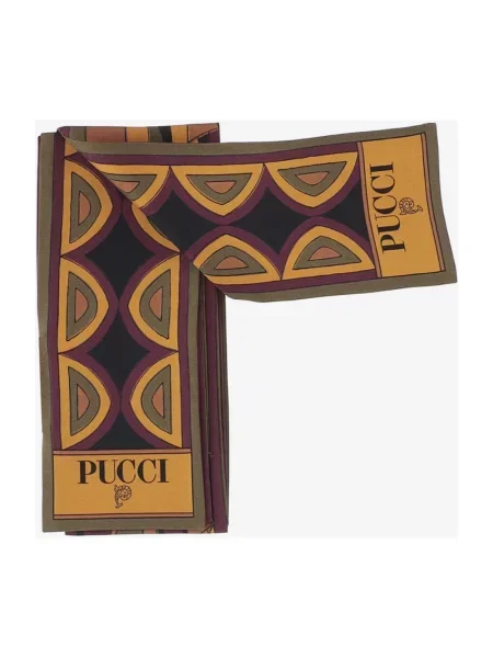 Szal Pucci w geometryczne wzory