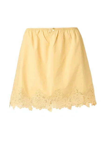 TOPSHOP Fustă deschis galben