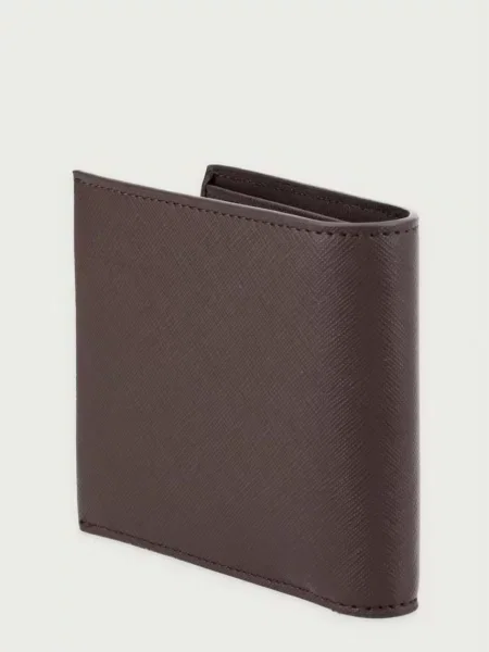 BOSS denarnica usnjena Coin rjava