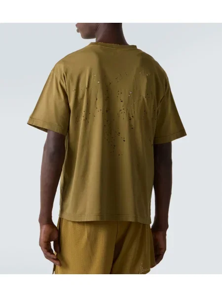 Tricou Satisfy cu imagine din jerseu verde