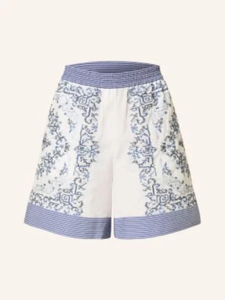 Claudie Pierlot Szorty blau białe