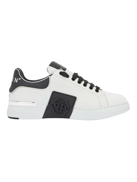Sneakersy Philipp Plein skórzane czarne