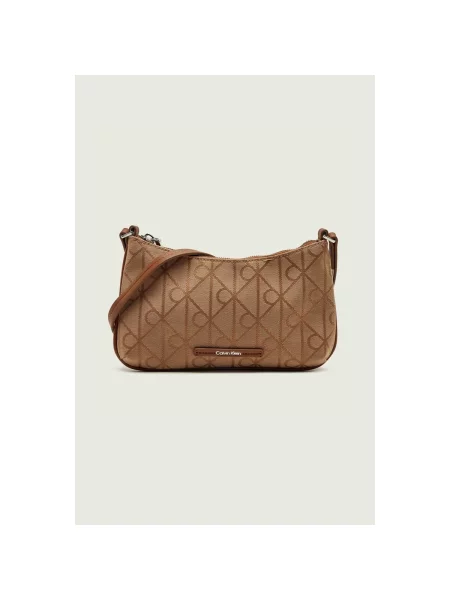 Calvin Klein crossbody kabelka dámska hnedá