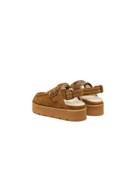 Clarks Basutės Meare Easy Mid ruda