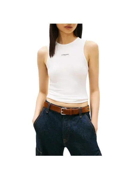 Top Tommy Hilfiger Jeans biela