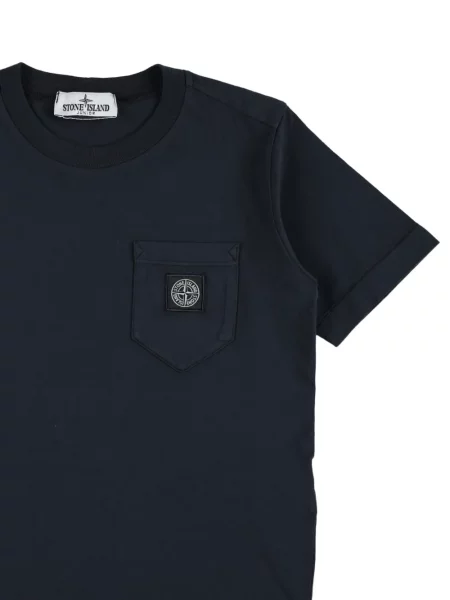 Koszulka dziecięca Stone Island niebieska