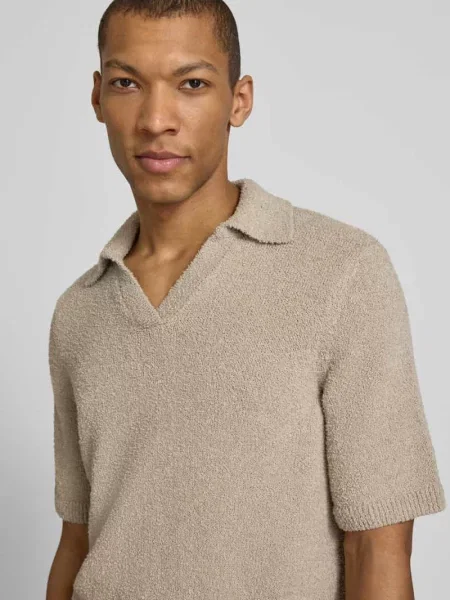 Koszulka polo o kroju regular fit z mieszanki bawełny ekologicznej model BOUCLE' Armedangels