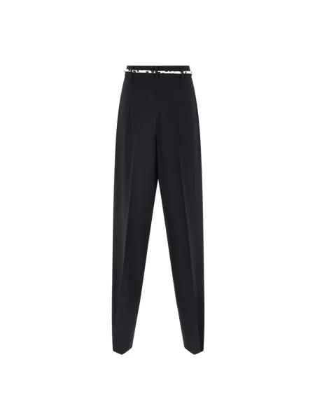 Spodnie Max Mara Studio eleganckie czarne