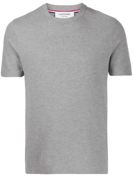 Tricou Thom Browne gri