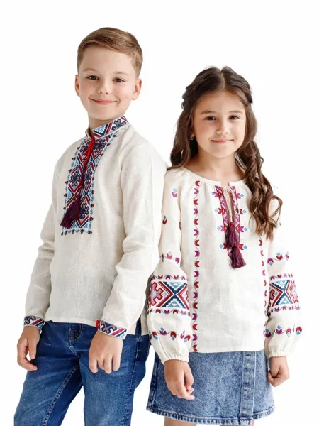 Детская рубашка Folk Moda