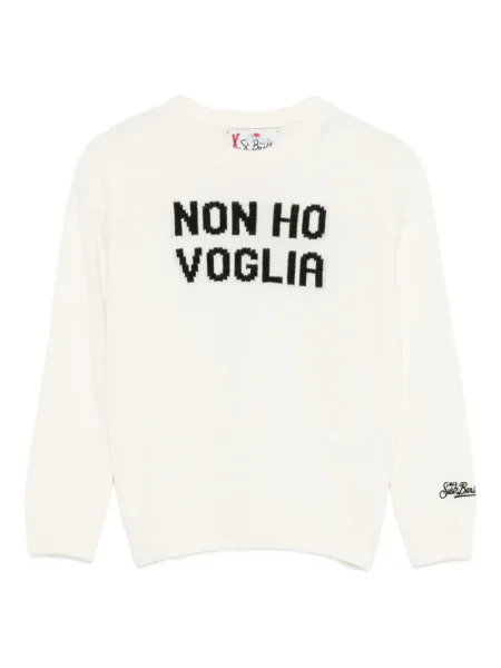 Sweter dziecięcy Mc2 Saint Barth biały