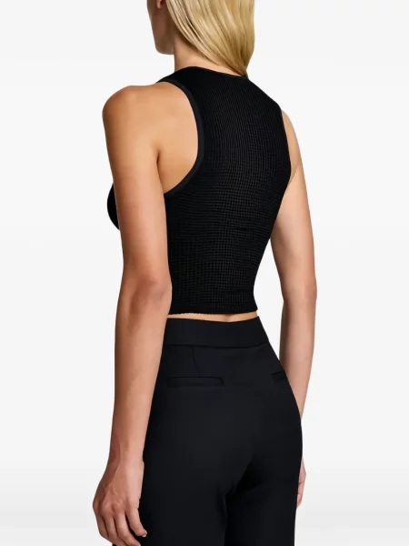 Top Smythe tricotate negru