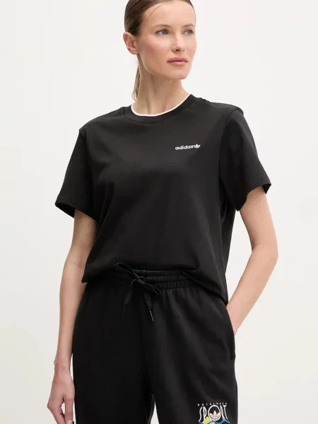 Tričko adidas Originals Graphic Loose T černá