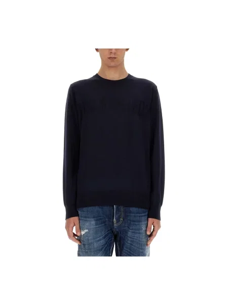 Sweter Dsquared2 niebieski